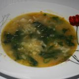Čorba sa pirinčem i spanaćem