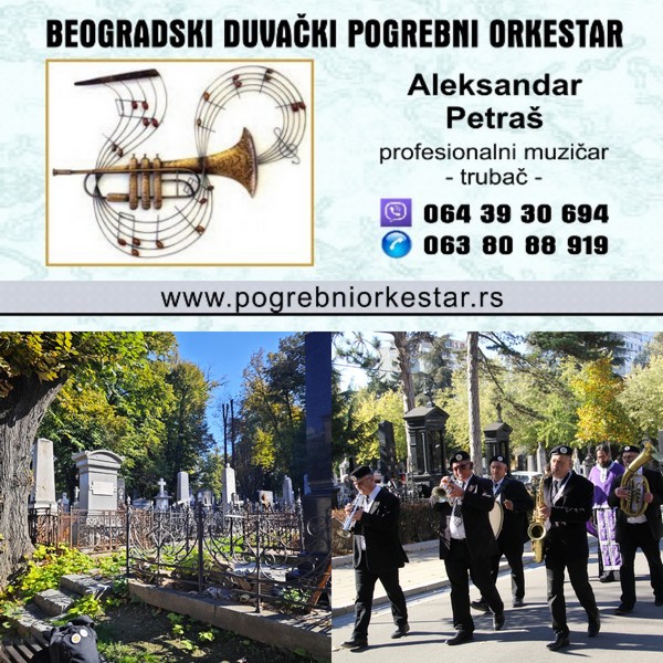 Trubači, pogrebni orkestar, muzika, sahrane Beograd