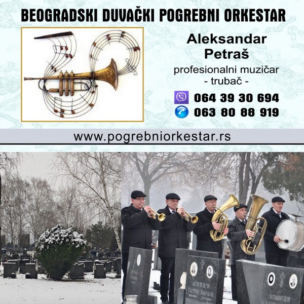 Trubači, pogrebni orkestar, muzika, sahrane Beograd